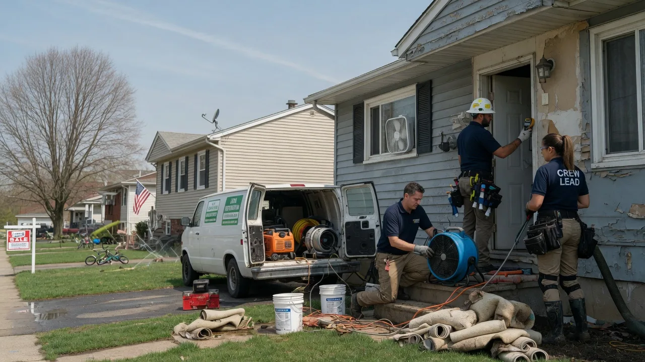 Flood Cleanup in Long Bottom, OH near me