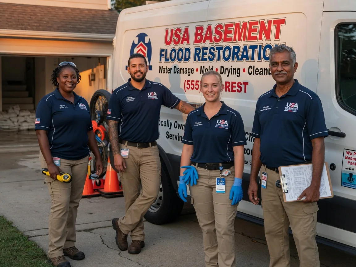 Basement Flood Cleanup company in Long Bottom, OH